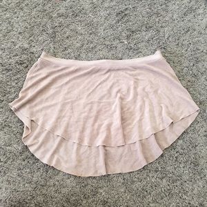 Tan ballet skirt
